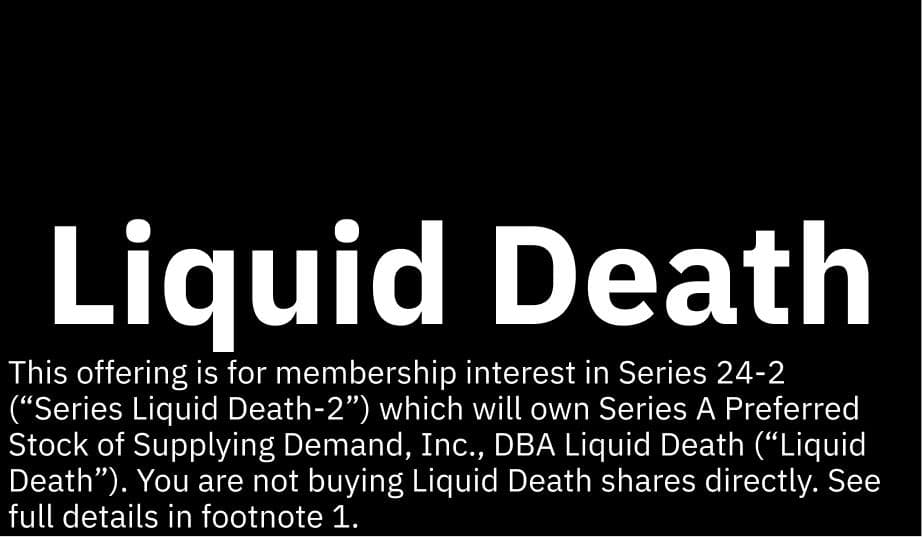 Series Liquid Death-2 cover image