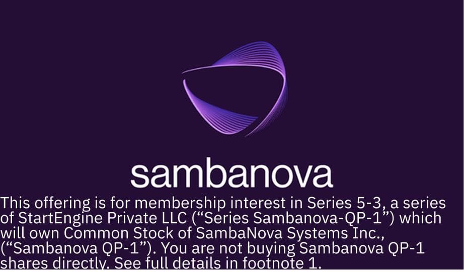 SambaNova offering image