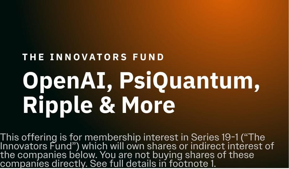 Innovators Fund offering image